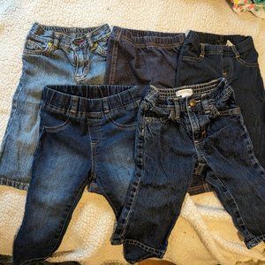 Set of 5 Jeans/Jeggings